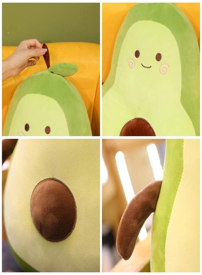 EHOTONG Avocado Plush, Food Pillow Cute Funny Fruit Throw Pillows Stuffed Toy, 17.7'' - Image 2