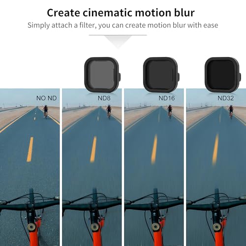 SOONSUN 6-Pack Lens Filter Set for GoPro Hero 13 Black - (ND8, ND16, ND32, CPL, Red, Magenta) Neutral Density, Circular Polarizer & Snorkeling Filters for Outdoor Photography & Video Shooting - Image 5