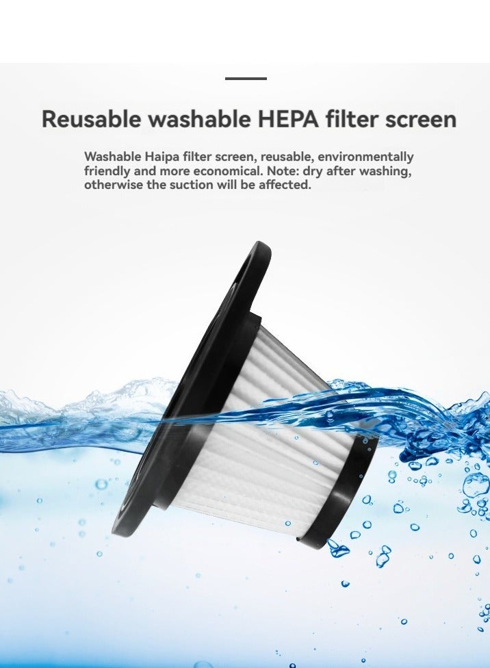 Wireless Car Mounted Small Sized High Power Portable Vacuum Cleaner For Both Dry And Wet Use - Image 5