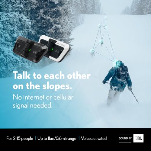 Cardo PACKTALK Outdoor Helmet Communication System, Great for Ski, Snowboard and Cycling (Black, Single Pack) - Image 3