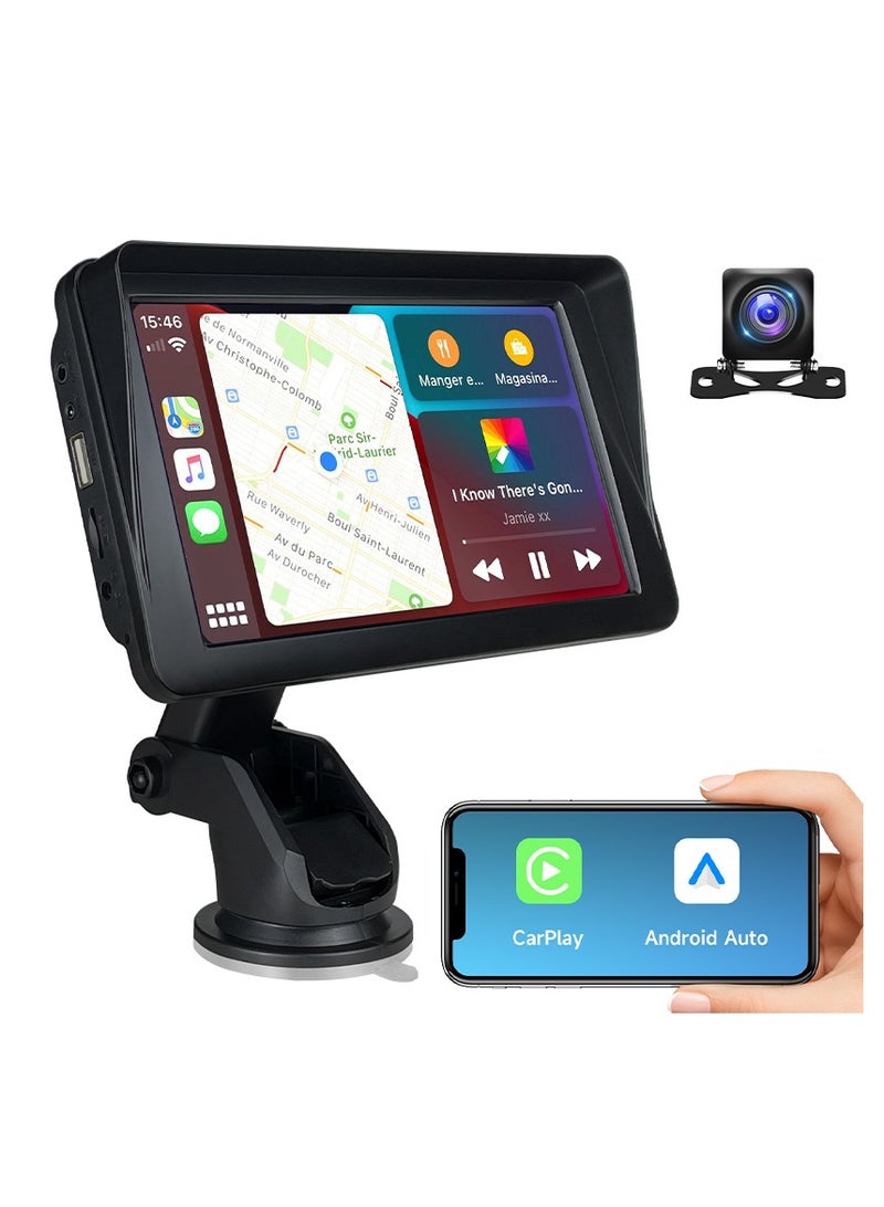 Generic 7 Inch HD Touched Screen Car Bluthooth MP5 Player Black - Image 1