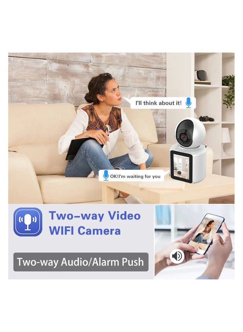 SPECTON Voice Video Call Wifi PTZ Camera with Screen Baby Monitor - Image 5