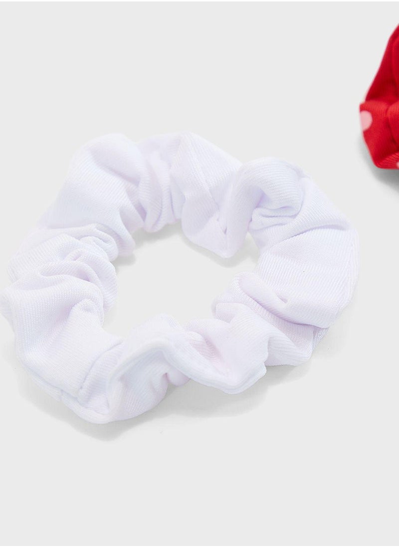 Claires Kids 3 Pack Scrunchie Headband  - Image 2