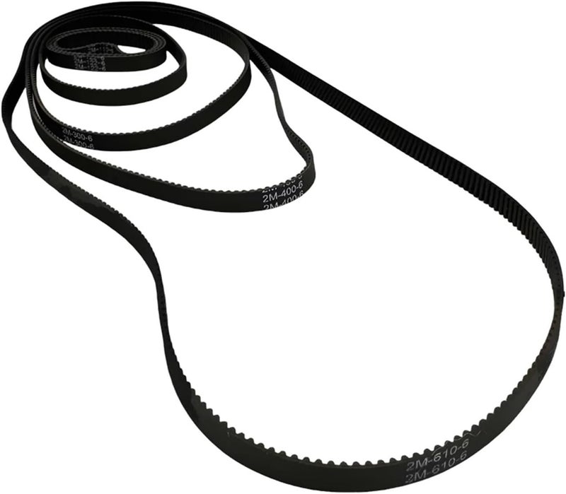 GT2 Timing Belt Closed Loop Rubber 2GT Width 6mm 3D Printers Parts 550-860mm Synchronous Belts Part leisurely(2GT-670mm) - Image 1