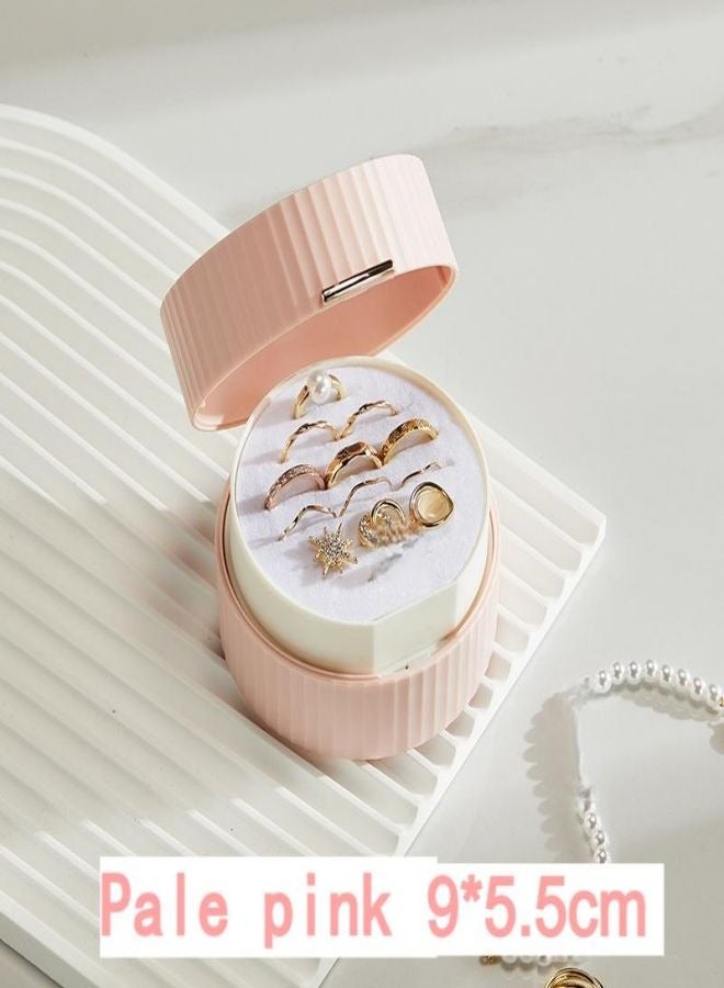 Pink jewelry storage box 9*5.5CM 1pcs  - Image 1