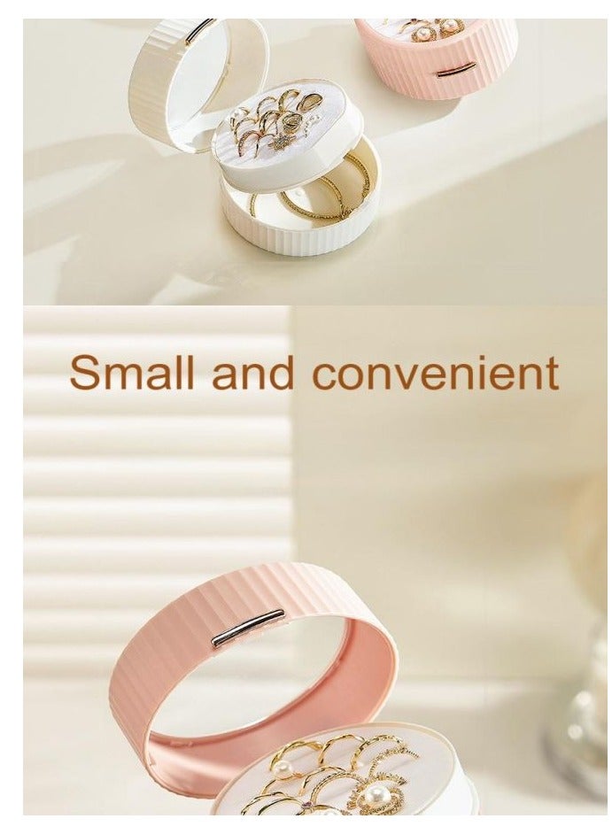 Pink jewelry storage box 9*5.5CM 1pcs  - Image 4