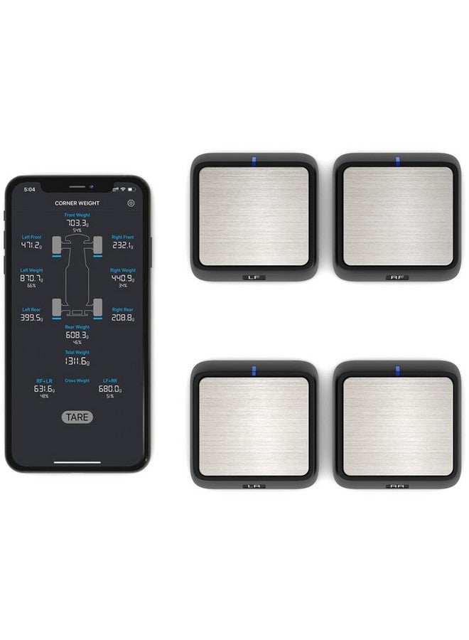 Wireless Corner Scale Setup System For Rc Cars