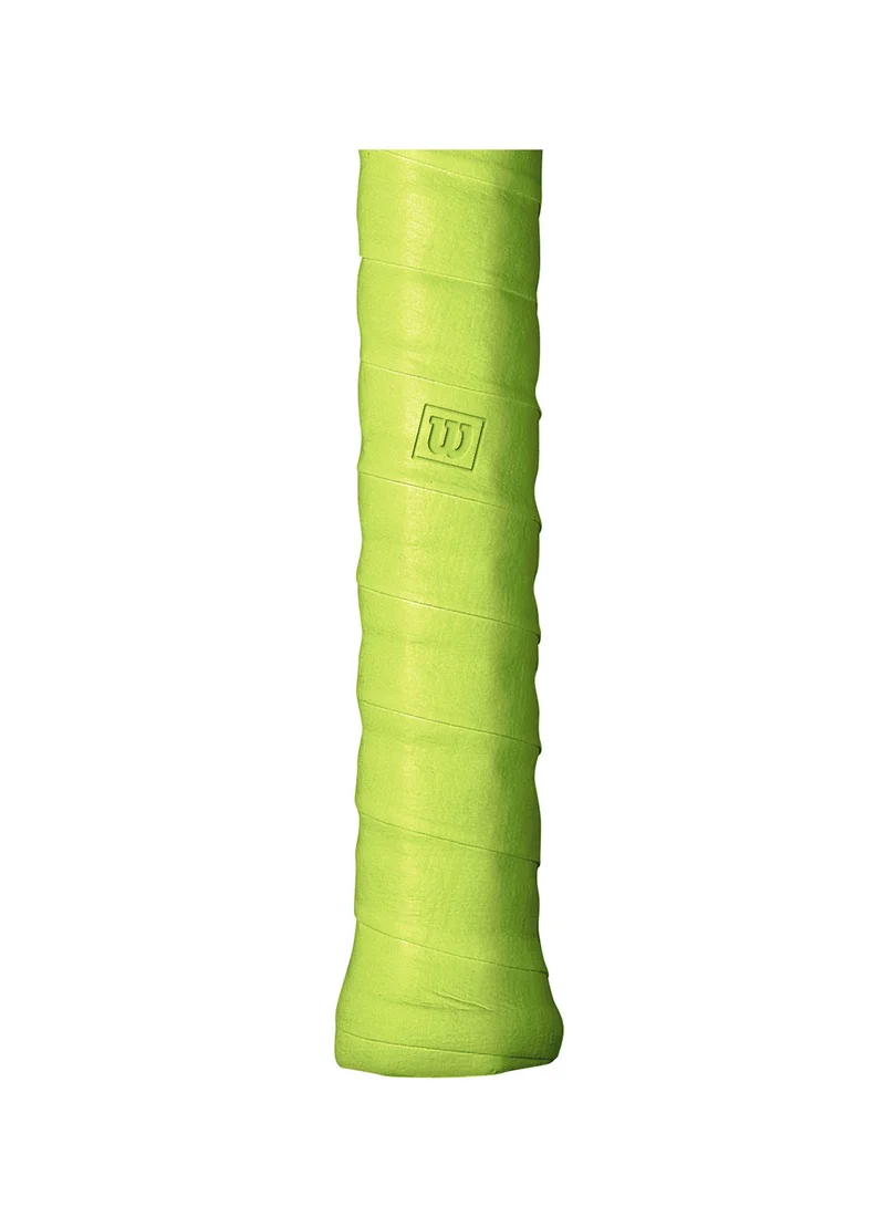Wilson Pro Soft Tennis Racket Lime Overgrip - 3 overgrips pack