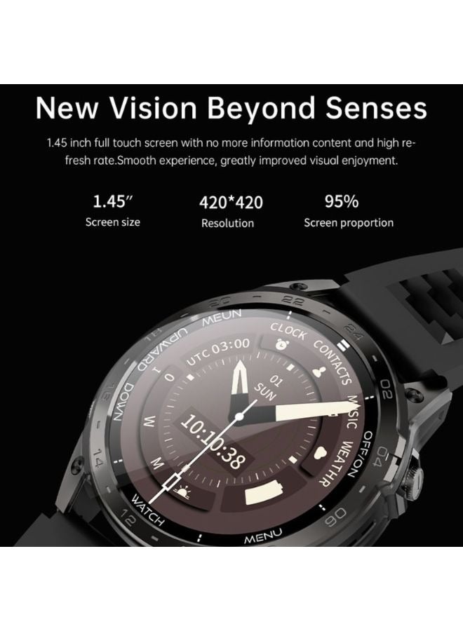 TELUX SPORTX Smart Calling Watch, 1.39” FHD Display, AI Voice Assistant, Heart Rate & BP Monitoring, Sleep Tracking, Bluetooth 5.3, 100+ Modes, IP67 Waterproof, 3-Day Battery, Android & iOS App - Image 4