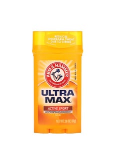 Arm & Hammer UltraMax Solid Antiperspirant Deodorant Active Sport 2.6 oz 73 g  - Image 1