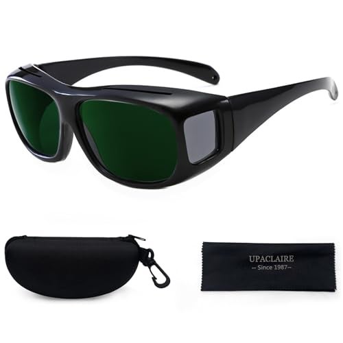 UpaClaire Welding spectacles Wrap-around laser safety spectacles 200nm-2000nm Goggles for laser cosmetology personnel - Image 1