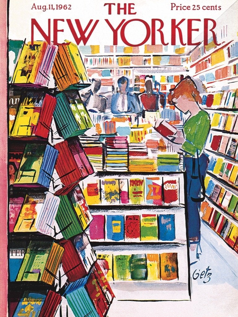 New York Puzzle Company - New Yorker The Bookstore - 1000 Piece Jigsaw Puzzle for Family Game Nights by Arthur Getz - Image 2