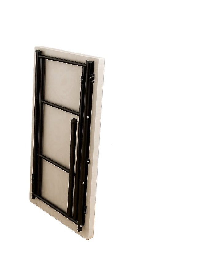 ترابيزه منزليه قابله للطي عاليه الجودة ارجل و حمالات معدنية تتحمل الاوزان بتصميم رخامي انيق 113*61 ارتفاع 70 - Image 2