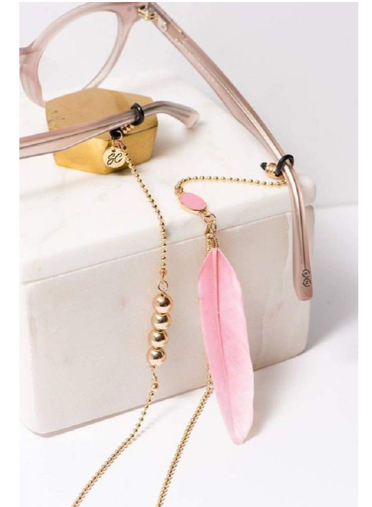 Excefore Colorful Beaded Eyeglass Chain Sunglass Holder Strap Eyeglass Necklace Chain Cord for Women - Image 4