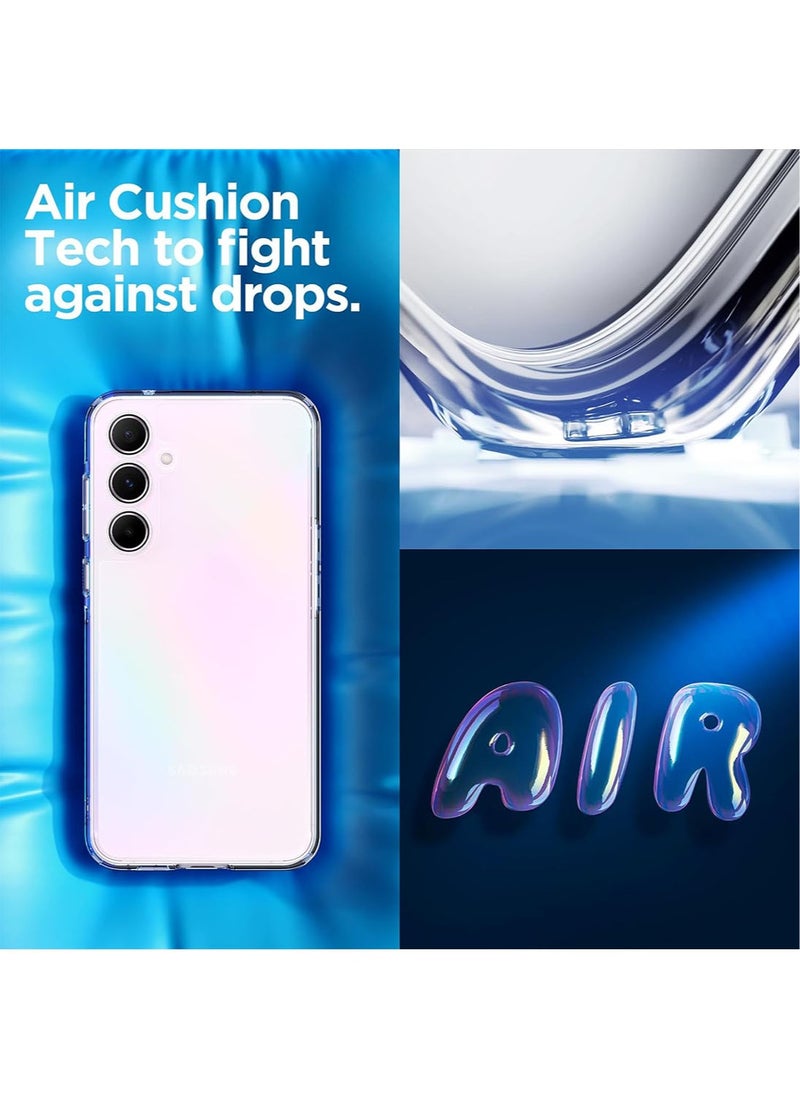 Spigen Ultra Hybrid for Samsung Galaxy A55 Case Cover - Crystal Clear  - Image 4
