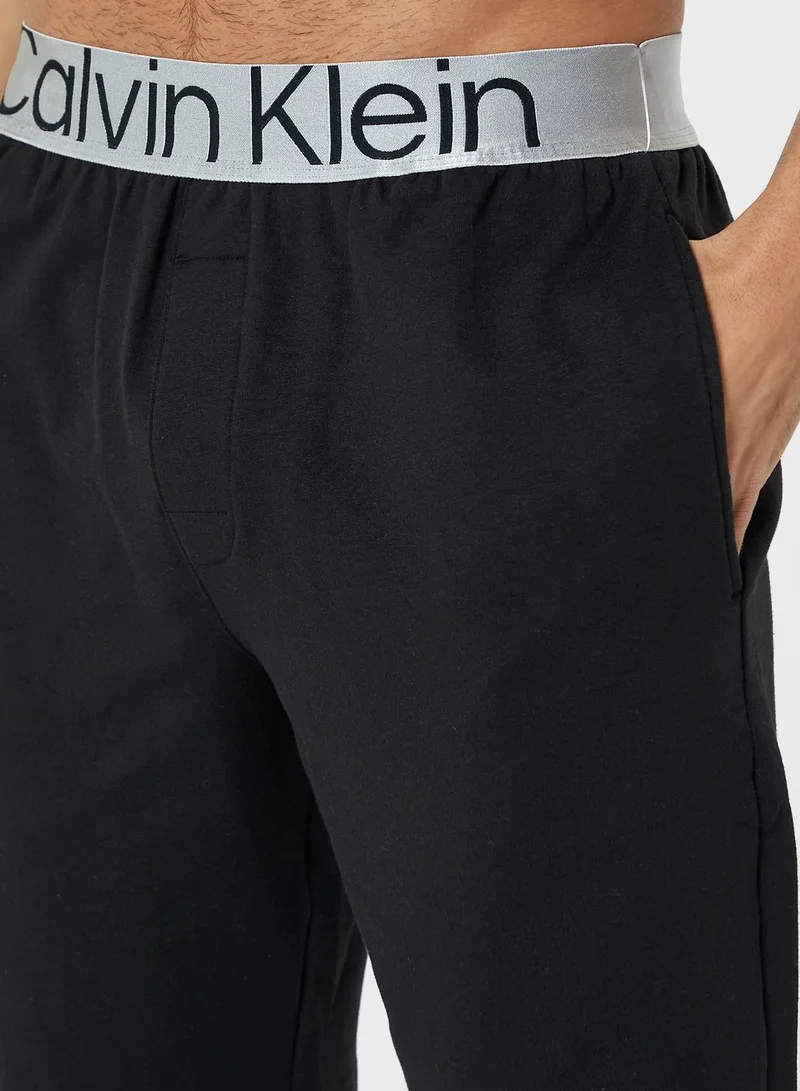 CALVIN KLEIN Logo Band Shorts