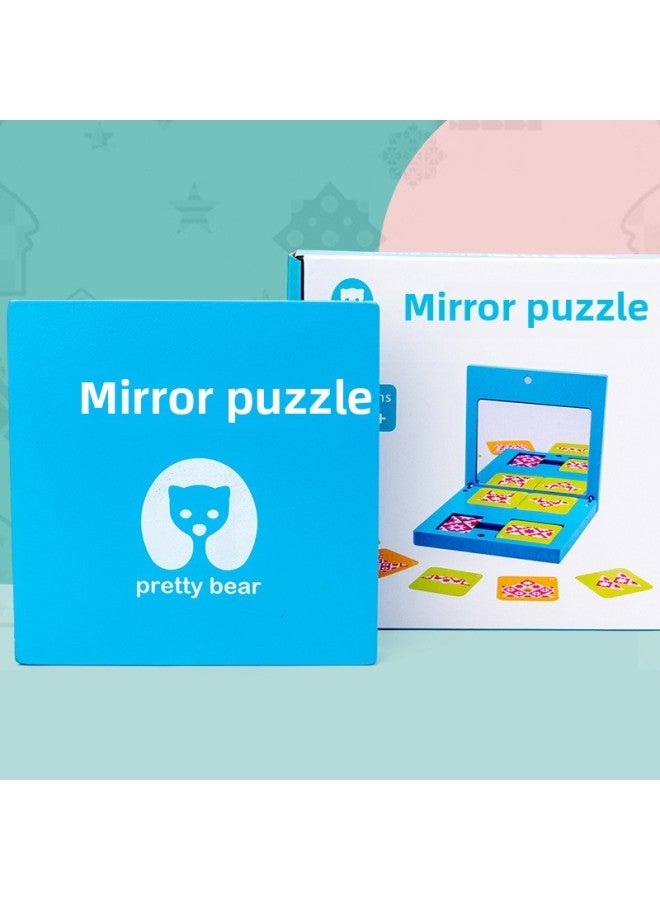 Children's Perspective Mirror Space Thinking Logic Training Board Game Baby Benefit Intelligence Mirror Puzzle Early Education Toys-Color:Mwsc-mirror Puzzle - Image 4