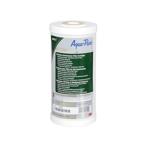 Aqua pure 3M Aqua-Pure Whole House Replacement Water Filter Cartridge AP817, for use with AP801 Housing, 25 Micron, Reduces Chlorine, Taste and Odor - Image 1