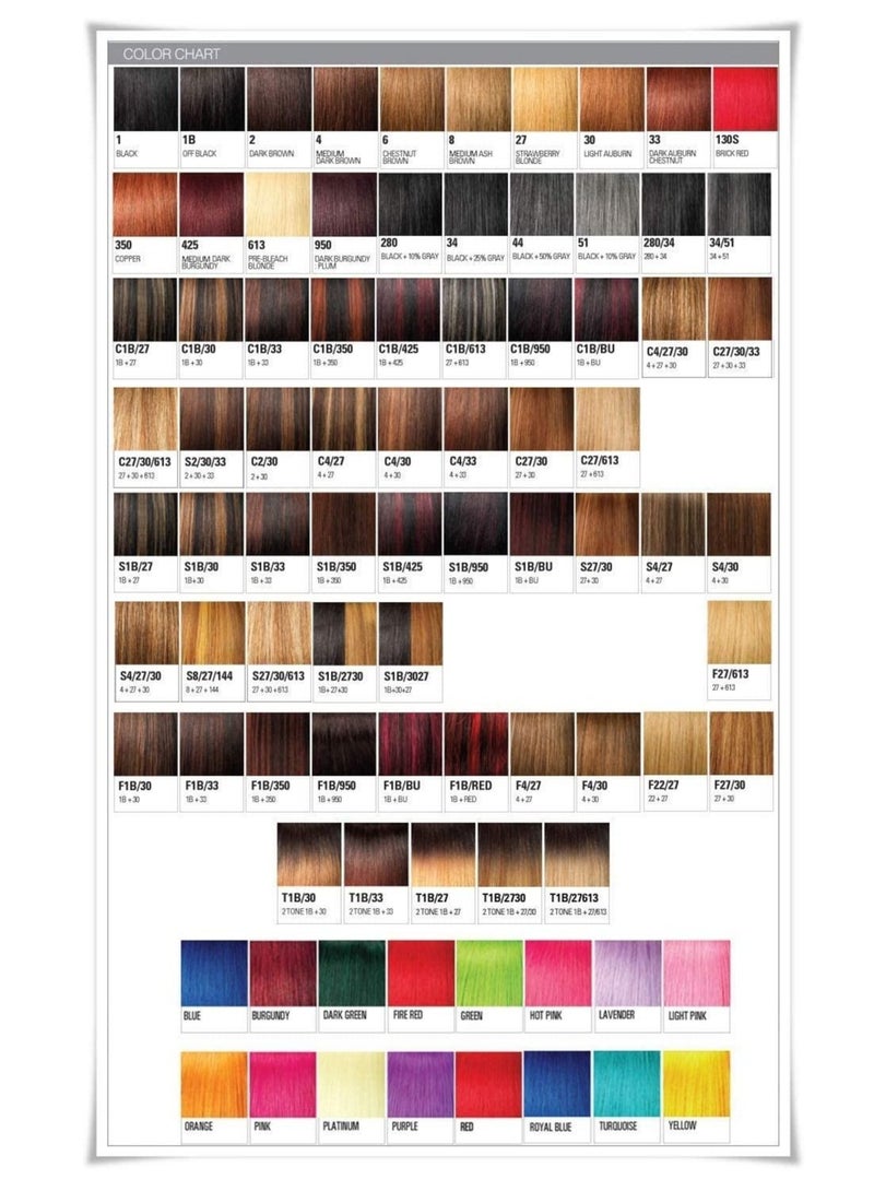 إستيل جديلة ألترا أصلية فاخرة من 3 ألوان T1B_30 - Image 2