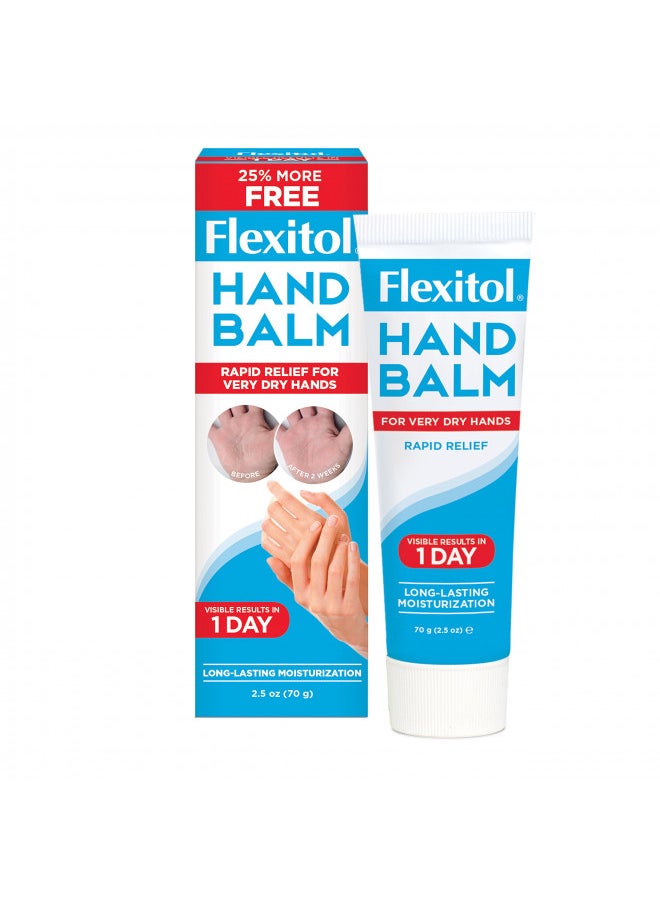 Flexitol Flexitol Hand Balm, 2.5 Ounce Tube (Pack of 2), Rich Moisturizing Hand Cream for Fast Relief of Dry, Chapped, or Cracked Skin  - Image 2