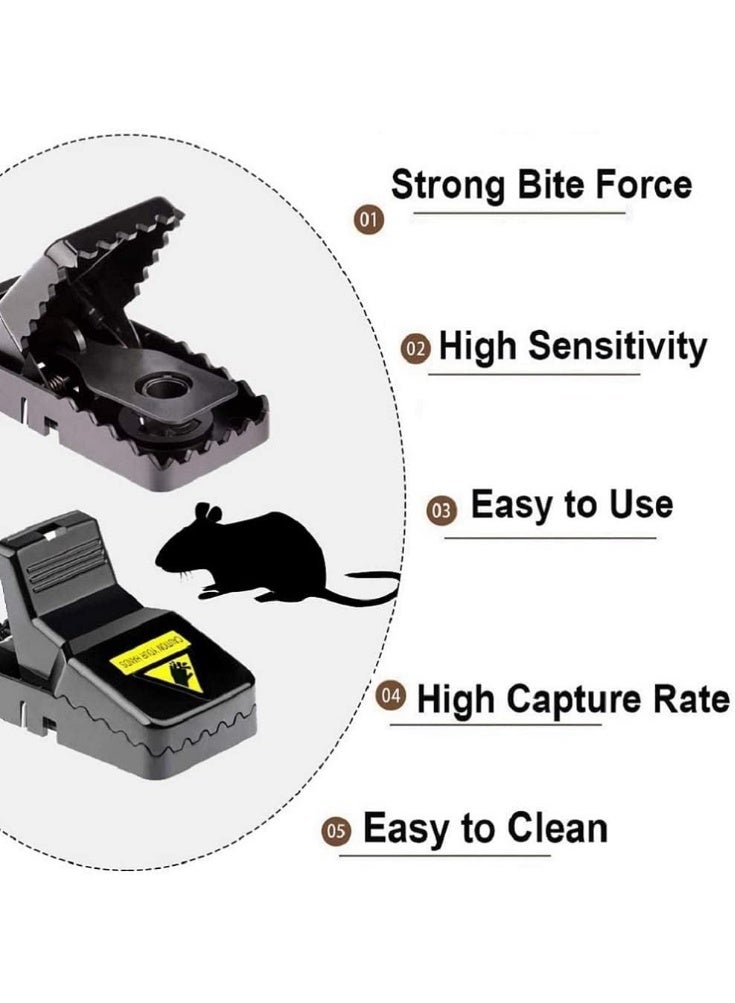 general Feeke Mouse Traps, Mice Traps for House, Small Mice Trap Indoor Quick Effective Sanitary Safe Mousetrap Catcher for Family and Pet - Image 3