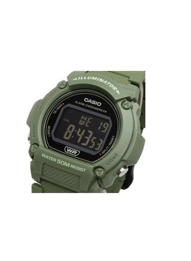 CASIO Resin Digital Watch W-219HC-3BVDF - Image 2
