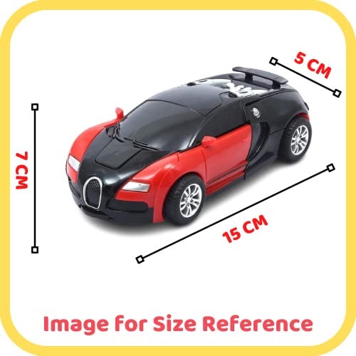 QUEENZOMY Deformation Robot car for Boys Age 3+ Years, Speed Racing Robot car I Pack of 1 I Assorted Colour and Models (As per Availability) - NO Remote Control - Image 2