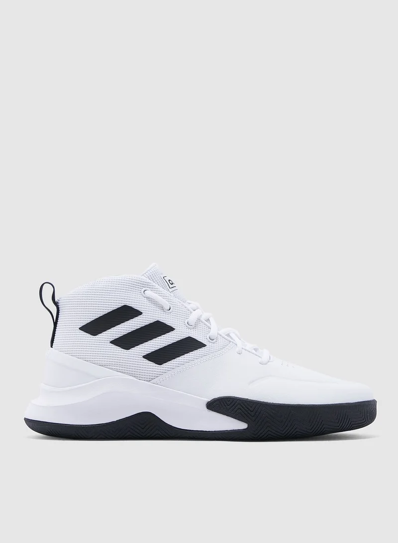 Adidas Own The Game Basketball Mens Sneakers Shoes Mid