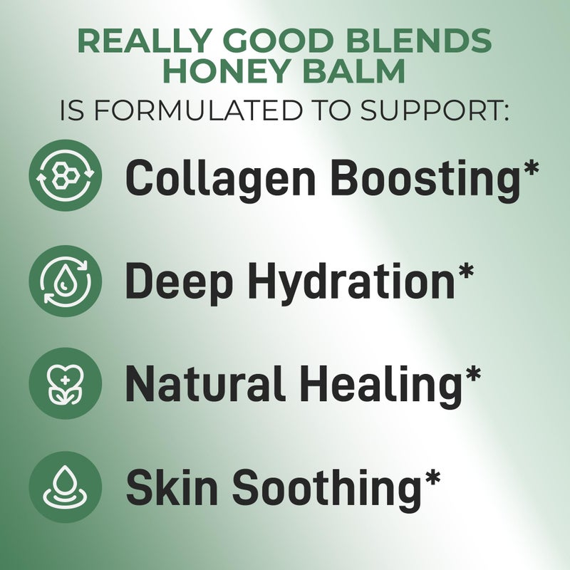 Really Good Blends - Tallow Honey Balm, Organic Body Butter, Grass-Fed Beef Tallow for Skin, Soothing All-Natural Moisturizer for Body and Face | Made in USA - 2 oz (Vanilla Orange) - Image 4