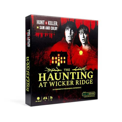 Hunt A Killer x Sam and Colby The Haunting At Wicker Ridge an Immersive BeginnerFriendly Mystery Game Experience for Fans of Paranormal Activity Board Game is 90120 Minutes for Ages 14 - Image 1