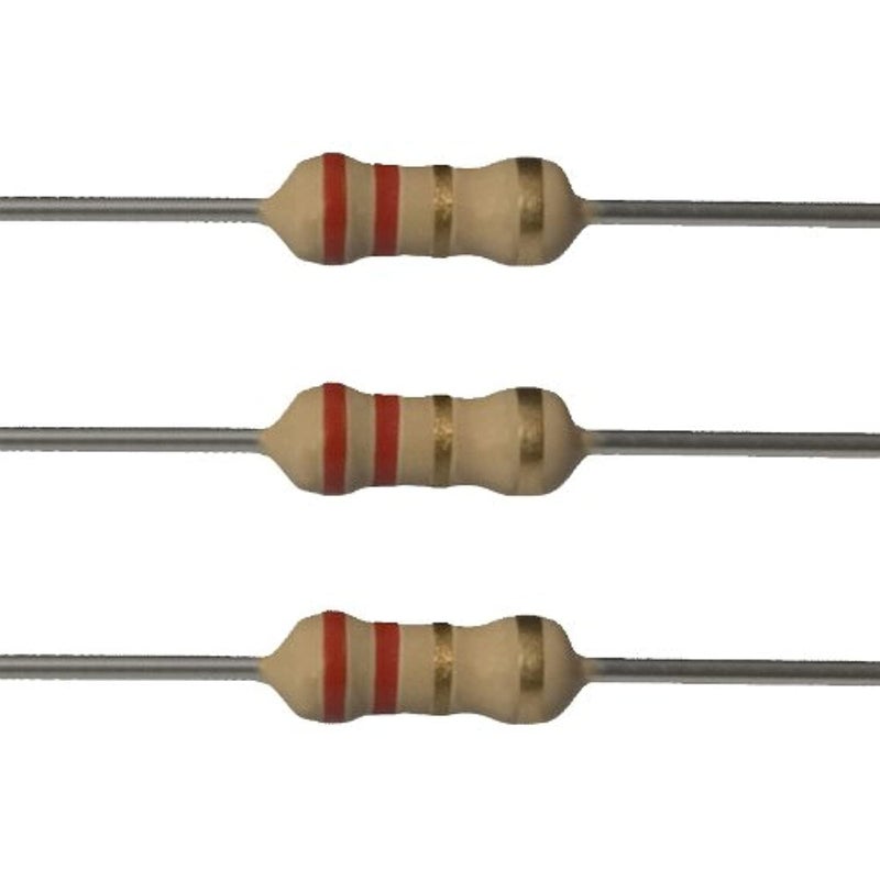 E-Projects 10EP5142R20 2.2 Ohm Resistors, 1/4 W, 5% (Pack of 10)