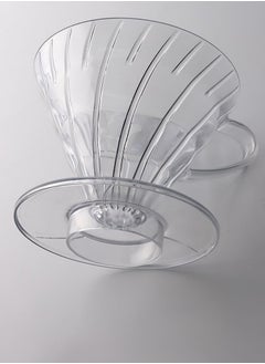 INVEIN V60 Acrylic Coffee Dripper, Size 02 | Ideal for Brewing Coffee, Suitable for 1-4 Cups, Durable and Easy to Clean  - Image 2
