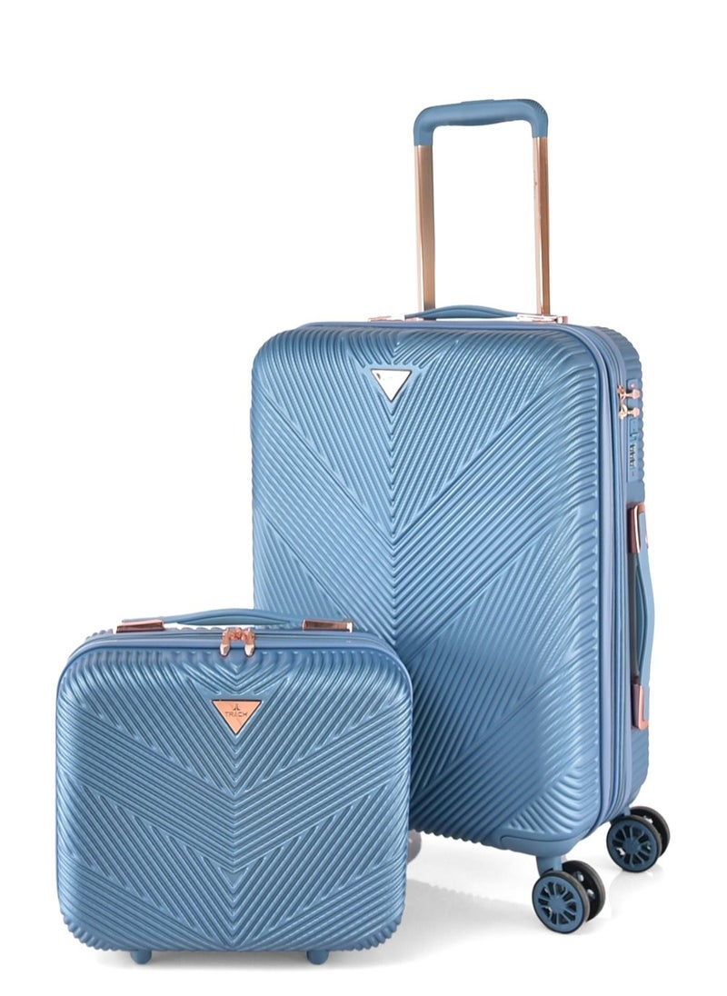 Track - Travel set of 2 Carry-on from Track, Hard – 20+14 inch, 4 wheels. - Image 1
