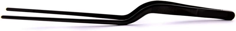 NJ OVERSEAS NJ Black Culinary Chef Tweezer 6.3 Inches, Food Placement Tweezer, tweezer design styling Stainless Steel Bayonet forceps Precision Tongs with Offset Fine Tip - 1 Pc. - Image 4