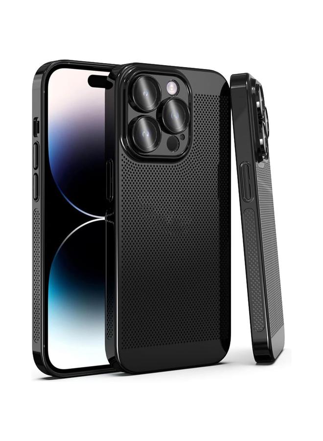 اس-توب جراب هاتف iPhone 14 Pro Max ذو شبكة دقيقة للتبريد - Image 1