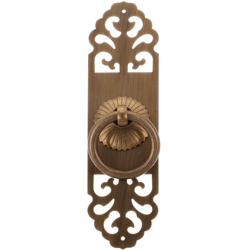 Antique Style Copper Cabinet Door Pull Handle 3.5x13cm Drawer Replacement - Image 2