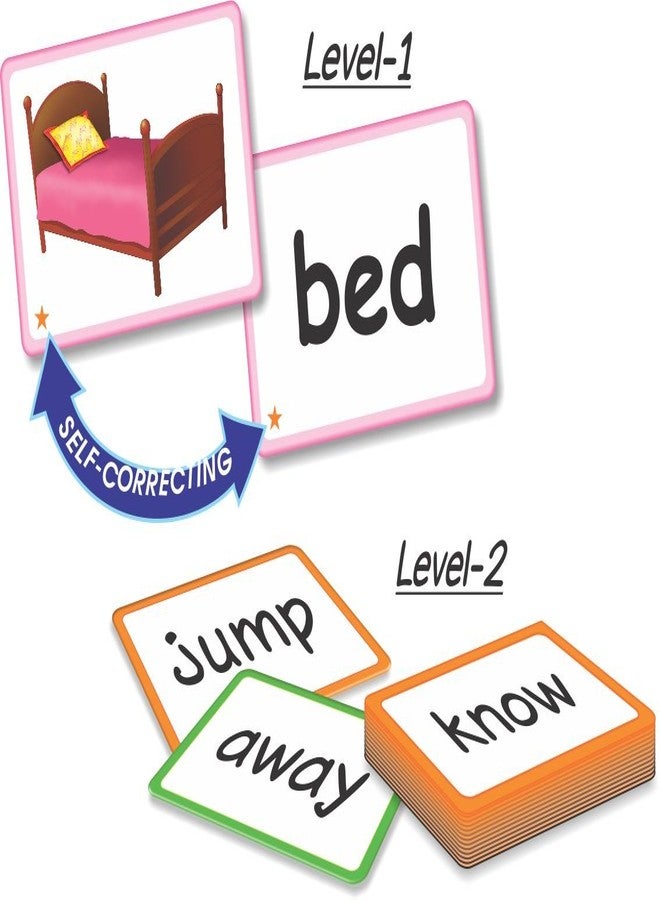 Creative Educational Aids P. Ltd. - CRE0934 Learning Sight Words Part-1 Card Game (Multi-Color)&Smart Pattern Memory Educational Games & Puzzle, Multicolour - Image 3