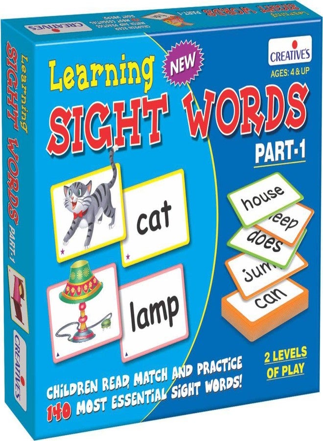 Creative Educational Aids P. Ltd. - CRE0934 Learning Sight Words Part-1 Card Game (Multi-Color)&Smart Pattern Memory Educational Games & Puzzle, Multicolour - Image 2