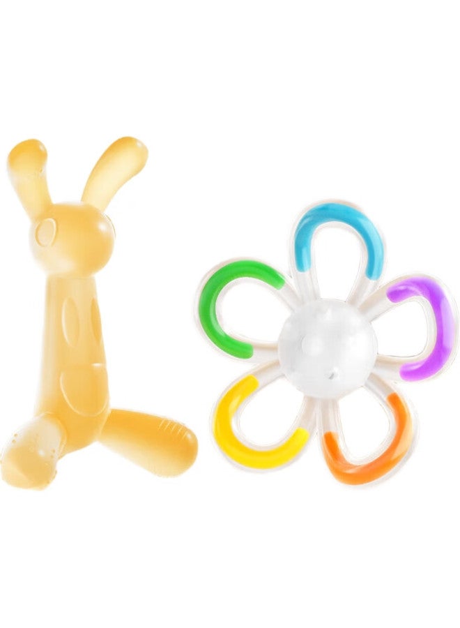 Yeehoo Teether For Newborns, Infant Teether, Oral Stage Teether Toy, Complementary Food - Two-Pack - Image 3