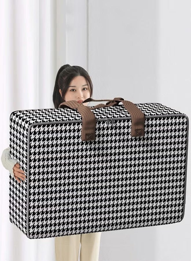 Closet Storage Bags, Foldable Containers with Reinforced Handle&Zipper for Clothing, Blanket, Comforters, Bed Sheets, Pillows,150L - Image 5