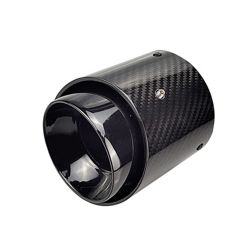 1PC Carbon Fiber Exhaust Tip for Mini Cooper F54F55F56F57F60 Cooper S 85mm Inlet Exhaust Tip