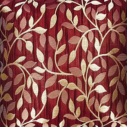 IM FAB® Jacquard Tecno Maroon Cushion Cover Set of 5 Pcs(16 X 16 Inchs or 40 x 40 cm) - Image 3