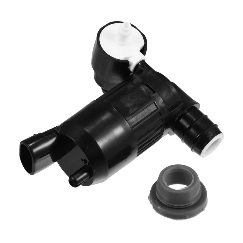 ACROPIX Windshield Washer Motor Pump with Grommet for INFINITI JX35 Pack of 1 Black