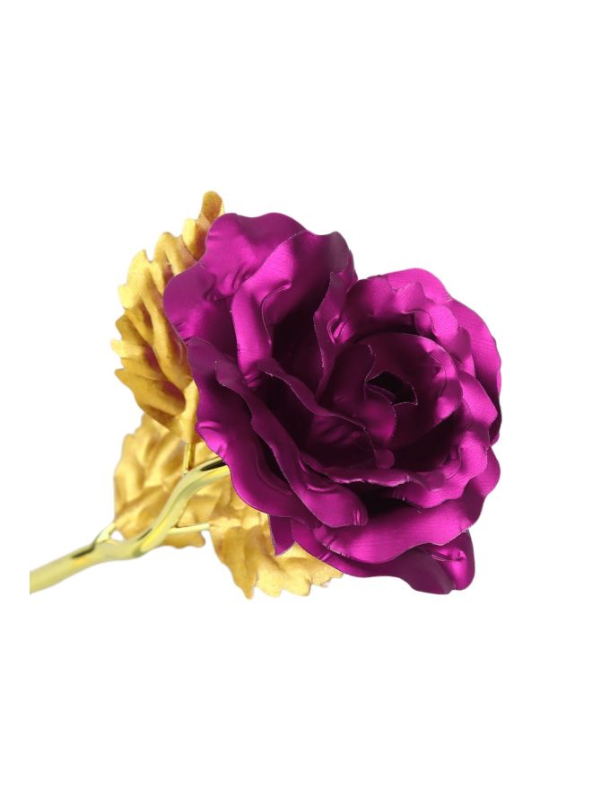 NIBEMINENT Decorative Rose Flower Red/Gold 25.5x9x5.5centimeter - Image 5