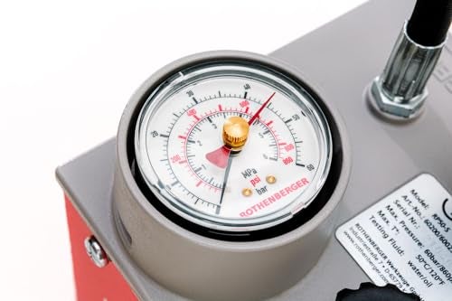 Rothenberger RP 50-S Pressure Test Pump with DURAMANT Coating - For Pressure Tests up to 60 bar - Power Pump 0-45 ml/Hub, 12L Capacity - 60200 - Image 3