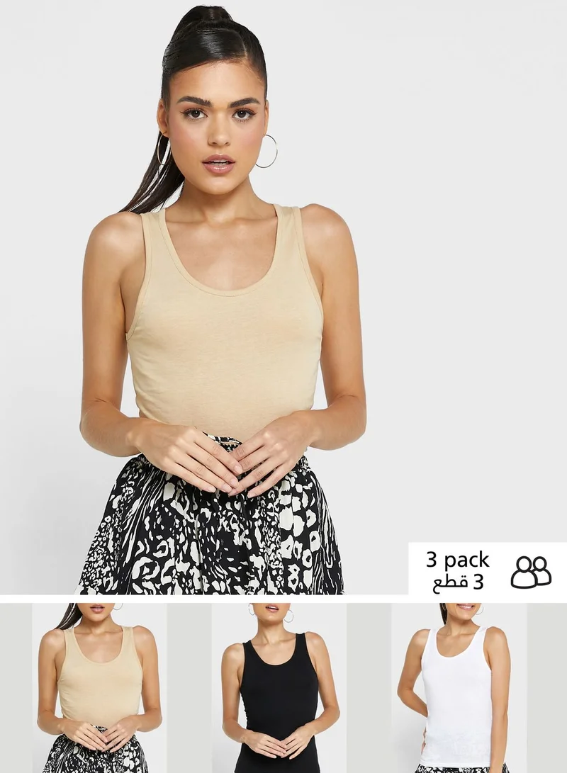 Ginger Basics 3 Pack Basic Tank Top