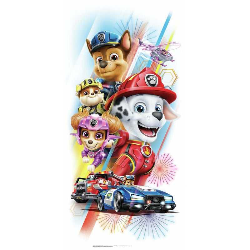 RoomMates RMK4846GM Paw Patrol Movie Peel and Stick Giant Wall Decals - Image 1
