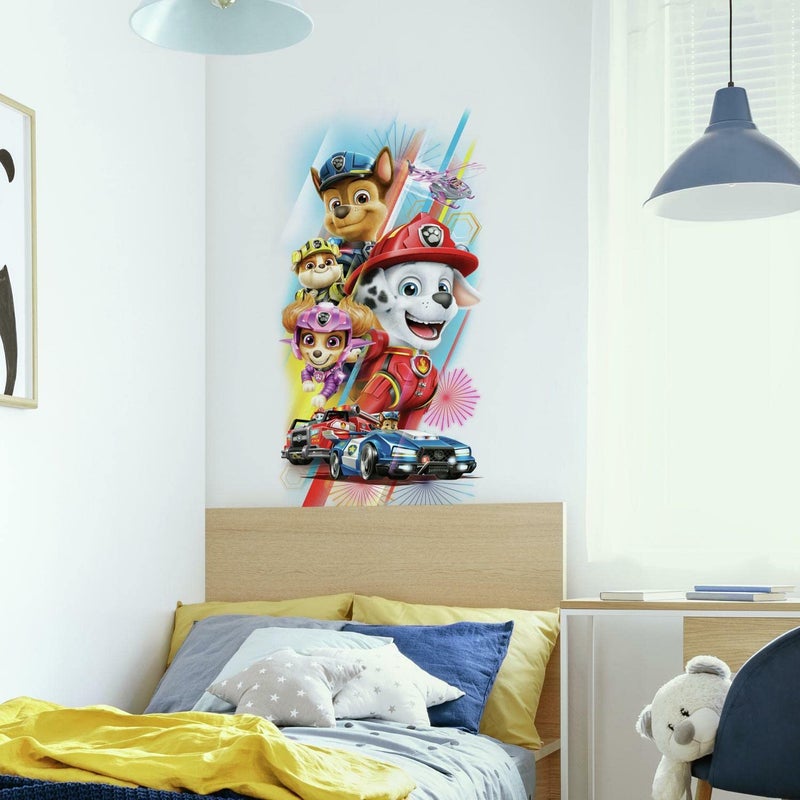 RoomMates RMK4846GM Paw Patrol Movie Peel and Stick Giant Wall Decals - Image 2