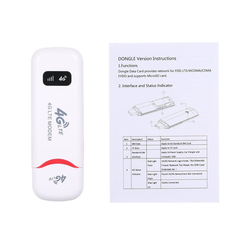 USB Modem Mini Wifi Router White - Image 2