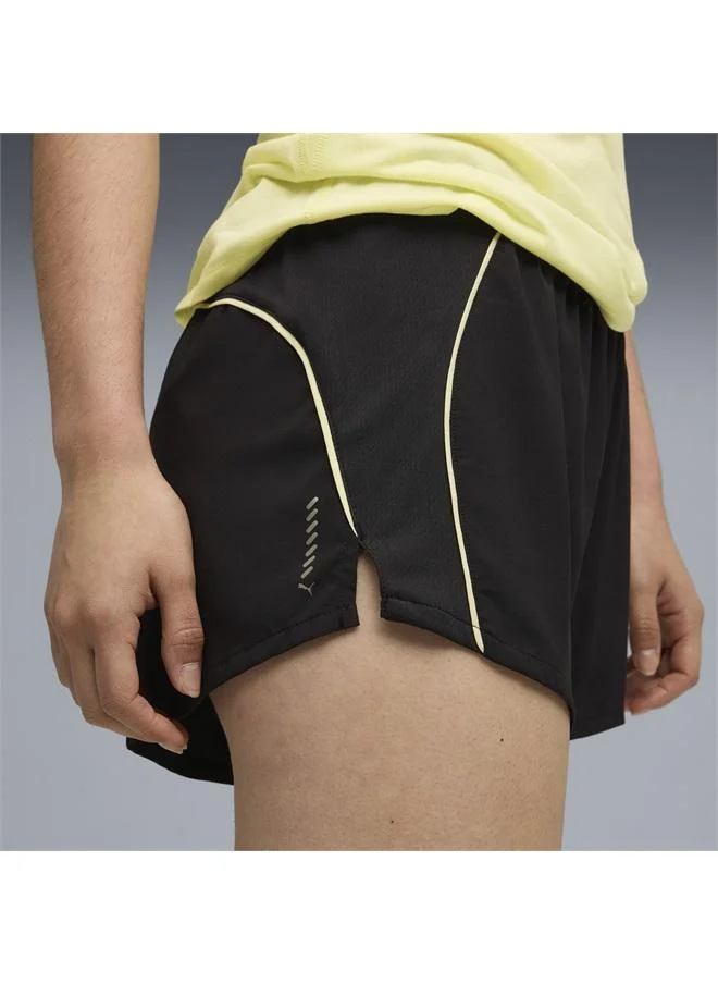 Puma PUMA Black-Gold Moon VELOCITY 3" Running Shorts Women for Women | Best Price UAE